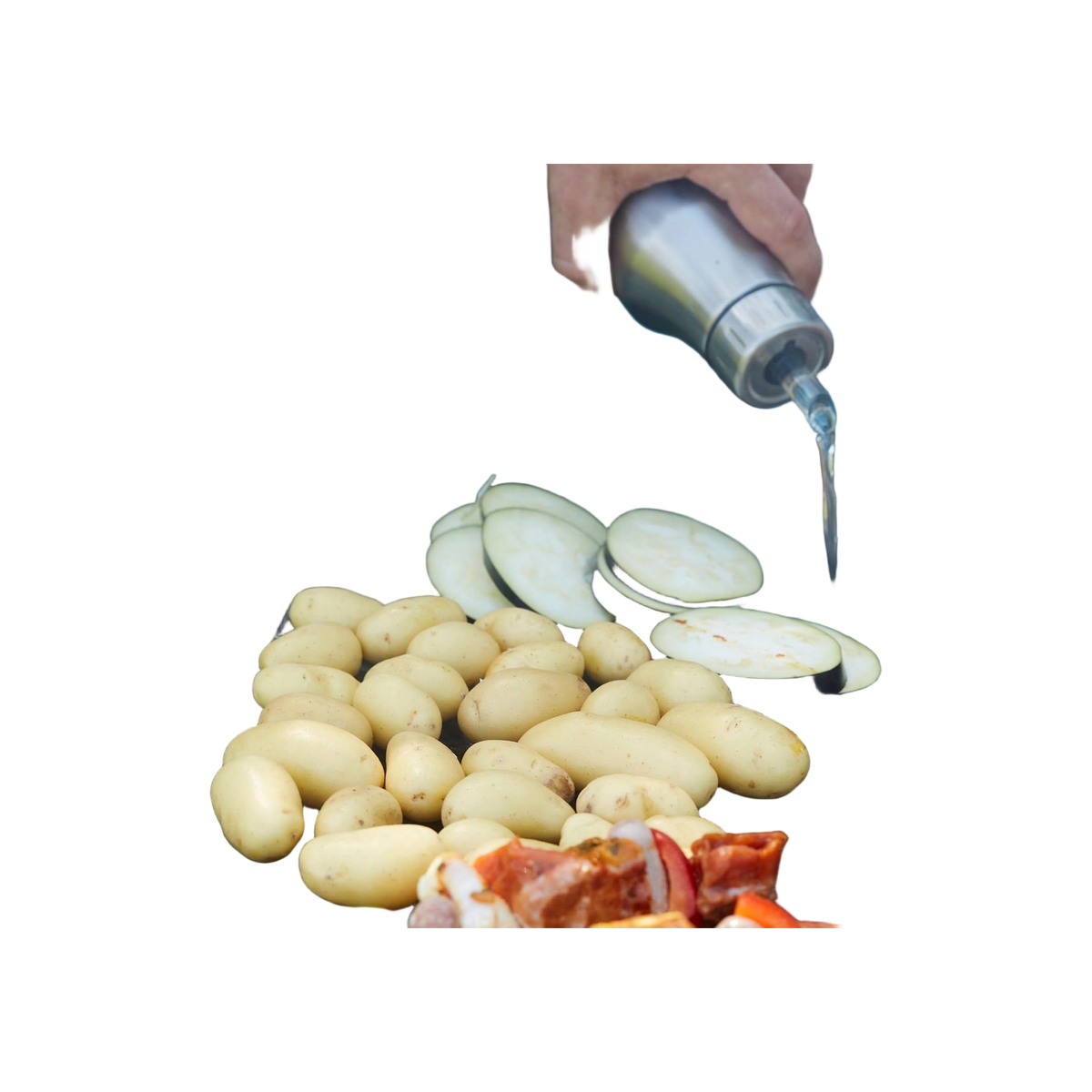 Barbecook oliefles uit rvs 500ml