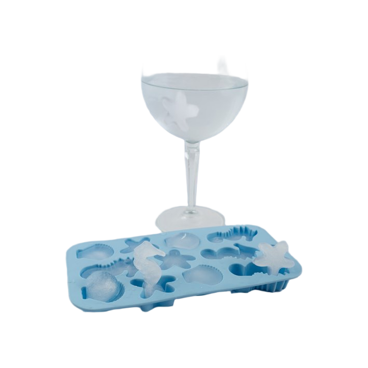 Dotz ijsblokjesvorm uit platinum silicone sealife