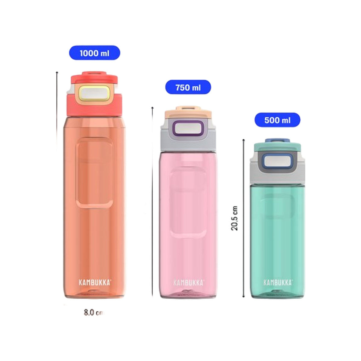 Elton 750ml Rainbow Pastels