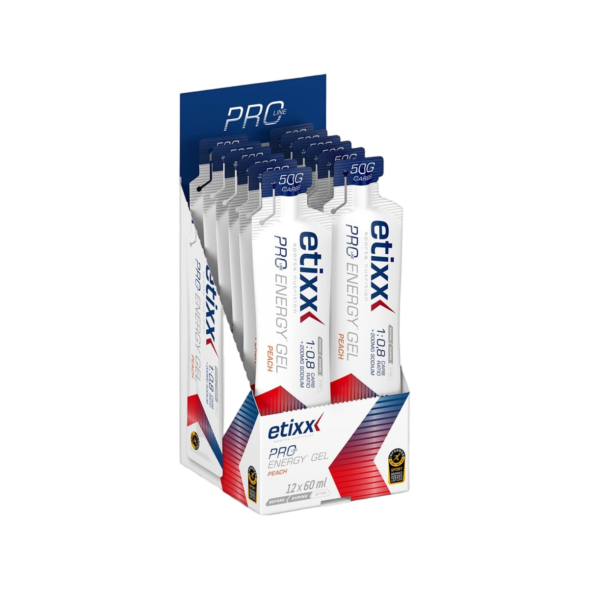 PRO LINE ENERGY GEL 60ML - PEACH