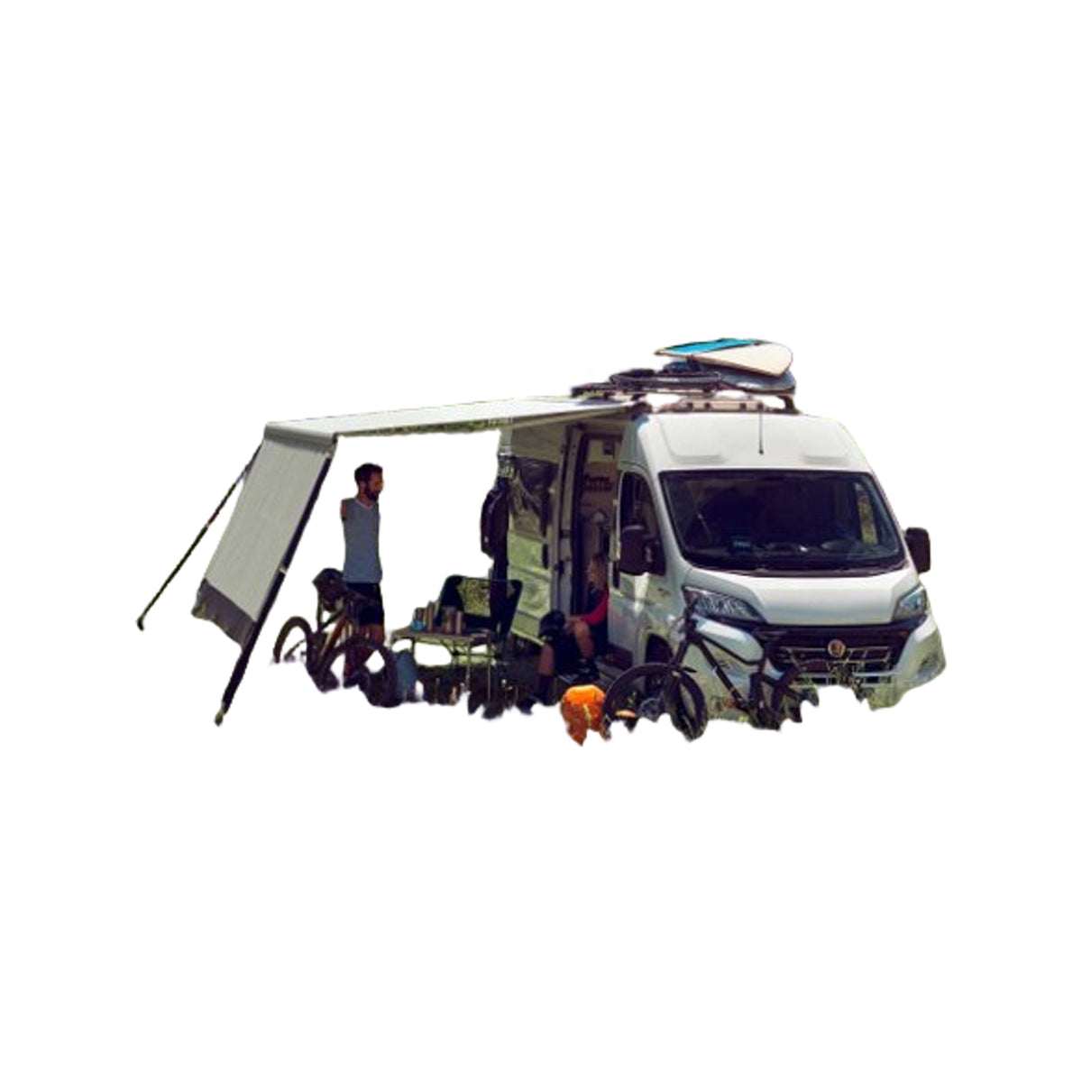 Thule Sun Blocker Voorwand 2,40 Meter Luifelwand