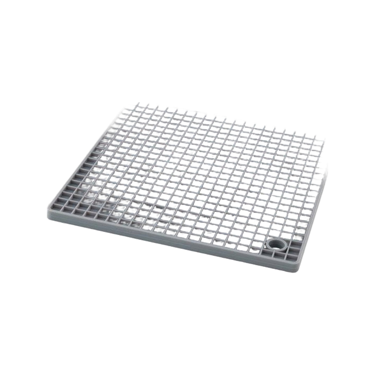 Dotz Vierkante Panonderzetter/Pannenlap Uit Silicone Grijs