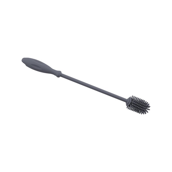 Dotz reinigingsborstel uit silicone voor flessen donkergrijs