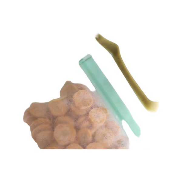Dotz Set Van 2 Herbruikbare Ziplock Zakken Uit Peva Groen 750Ml