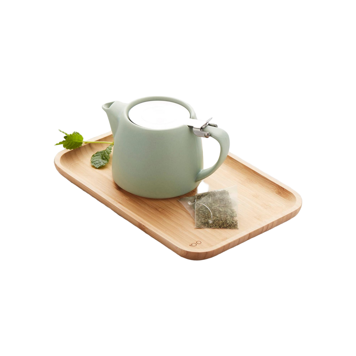 Point-Virgule dienblad uit bamboe groot 35x24x1.9cm