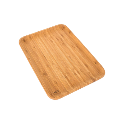 Point-Virgule dienblad uit bamboe groot 35x24x1.9cm