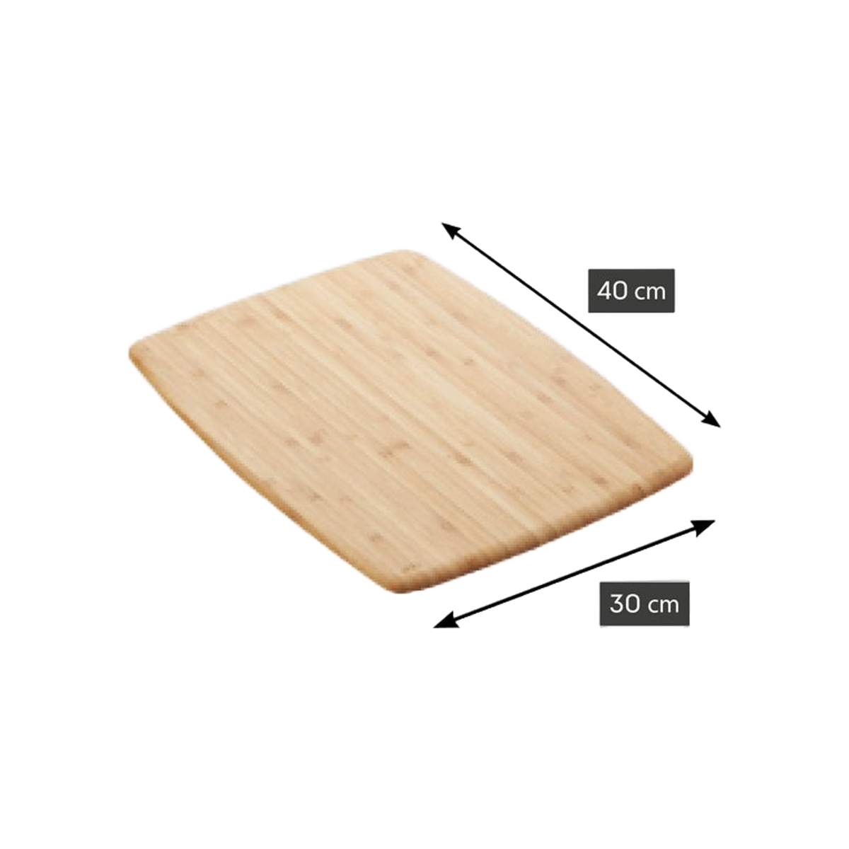 Point-Virgule snijplank uit bamboe 40x30x1.2cm