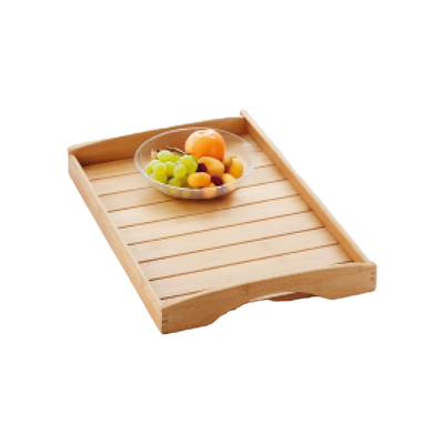 Point-Virgule dienblad uit bamboe 48x33x6cm