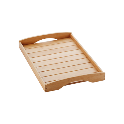 Point-Virgule dienblad uit bamboe 48x33x6cm