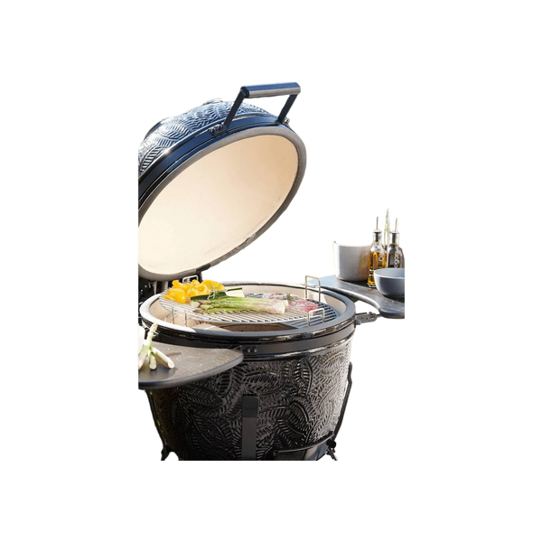 Barbecook Kamal 53/L set van 2 halve maan roosters uit gietijzer