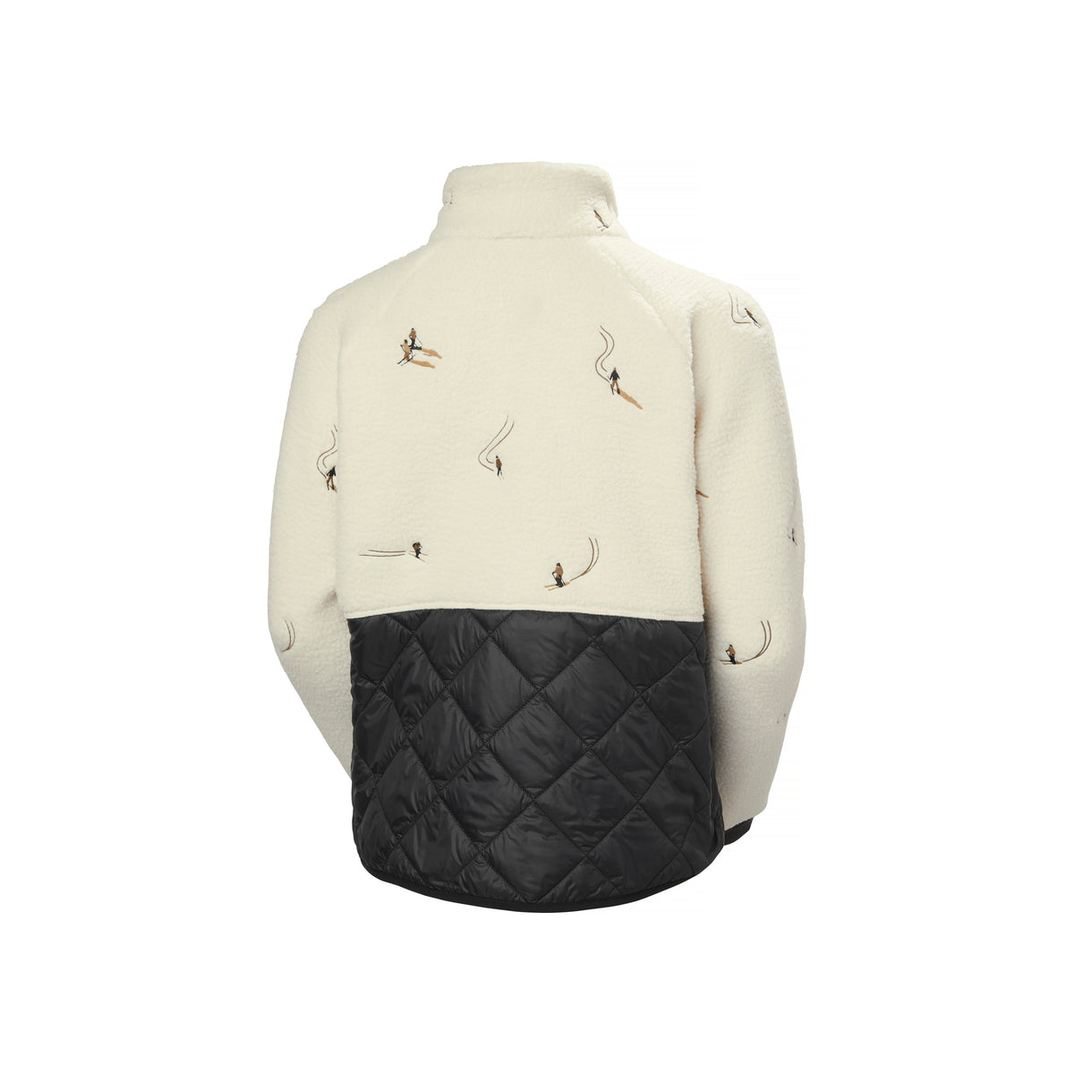 Helly Hansen W Bliss Hybrid Jacket — Cream Skiers Embroidery