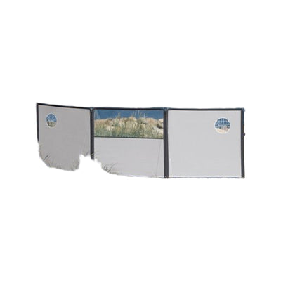 Isabella Isa Windscherm Flex 3-Dlg Grey