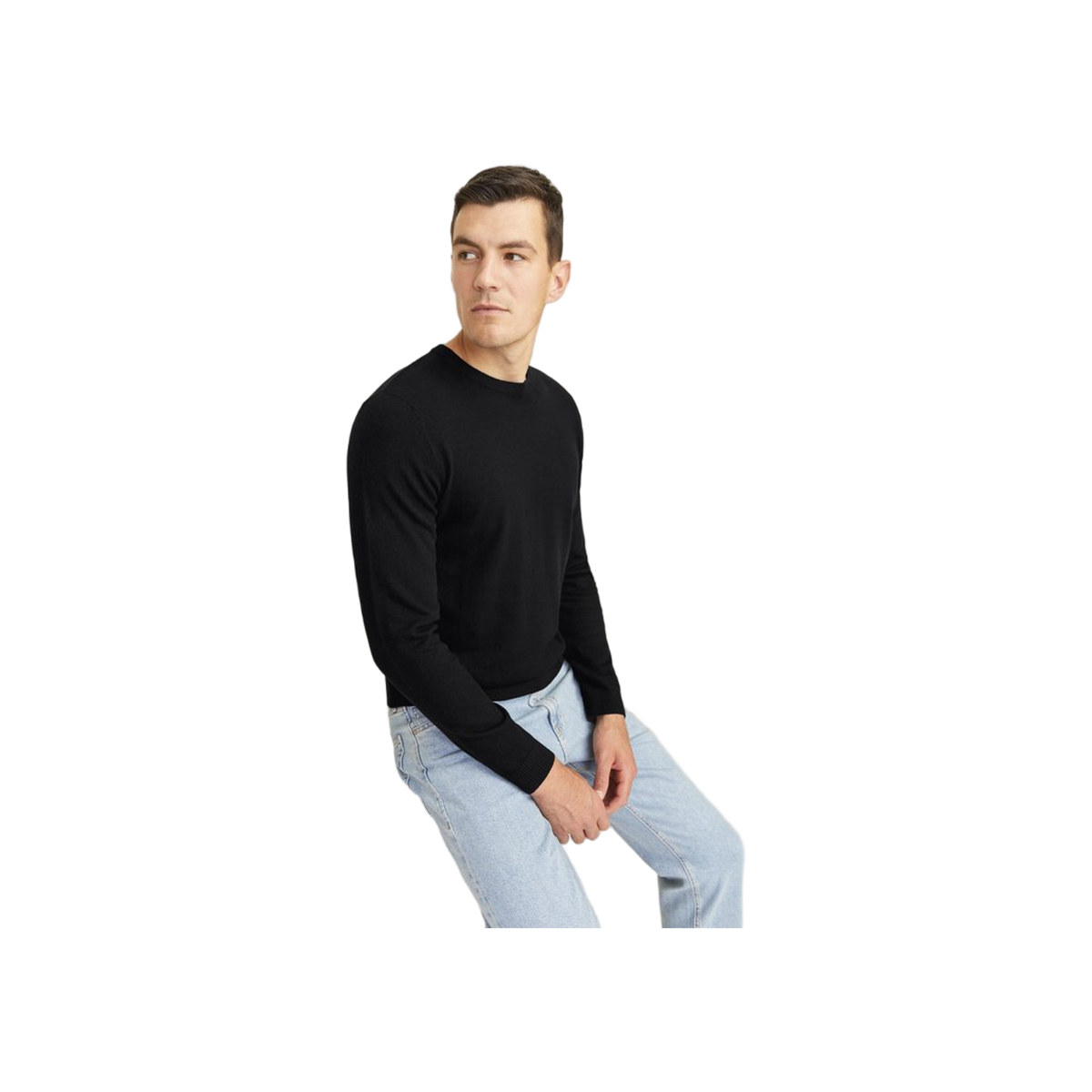 JJ Rebel Jrebcallum Knit Crew Neck