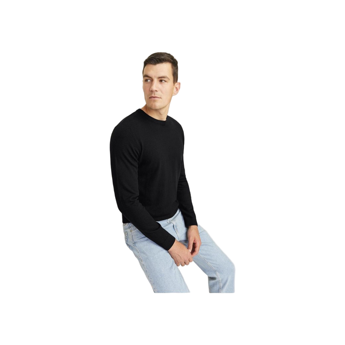 JJ Rebel Jrebcallum Knit Crew Neck