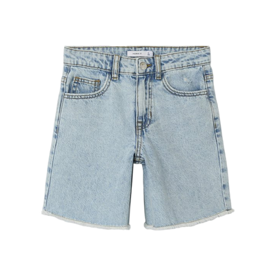Name-it Nkfbella Hw Wide Dnm Shorts