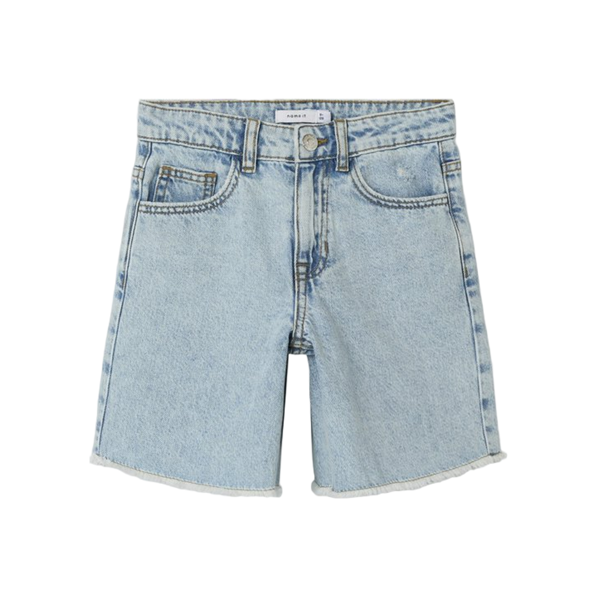 Name-it Nkfbella Hw Wide Dnm Shorts