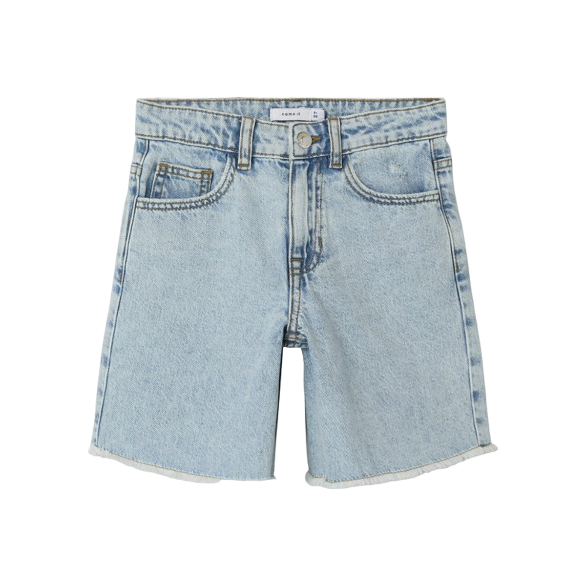 Name-it Nkfbella Hw Wide Dnm Shorts