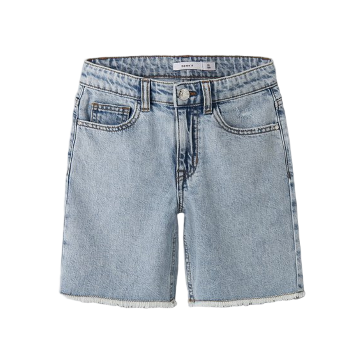 Name-it Nkfbella Hw Wide Dnm Shorts