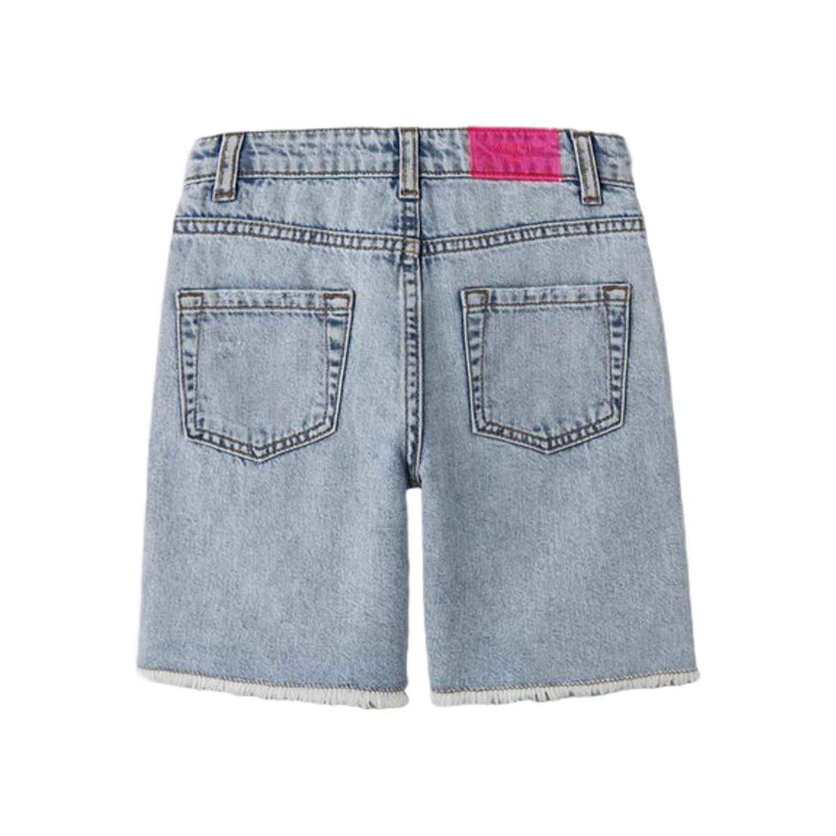 Name-it Nkfbella Hw Wide Dnm Shorts