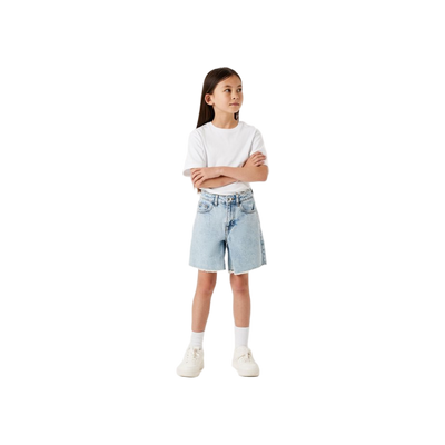 Name-it Nkfbella Hw Wide Dnm Shorts
