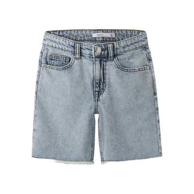 Name-it Nkfbella Hw Wide Dnm Shorts