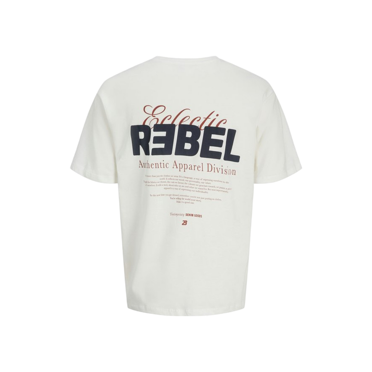 JJ Rebel Jrebjim T-Shirt Korte Mouw Crew Neck