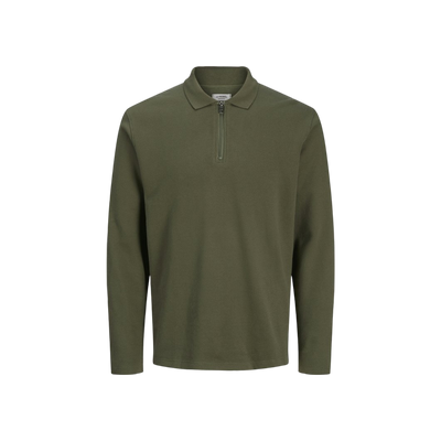 Jrebdex Zip Polo