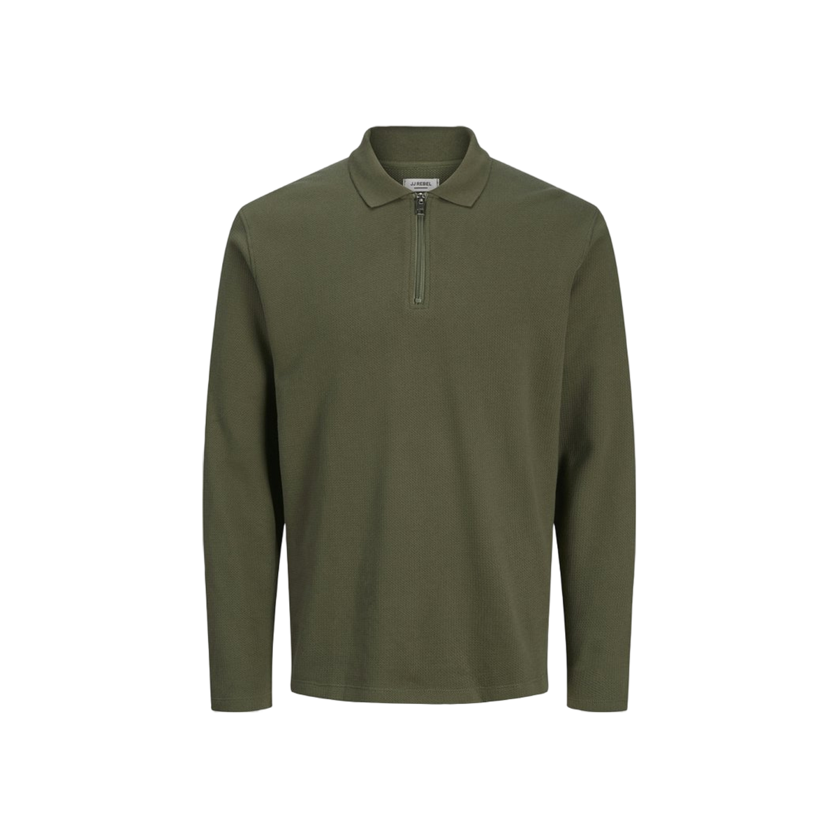 Jrebdex Zip Polo