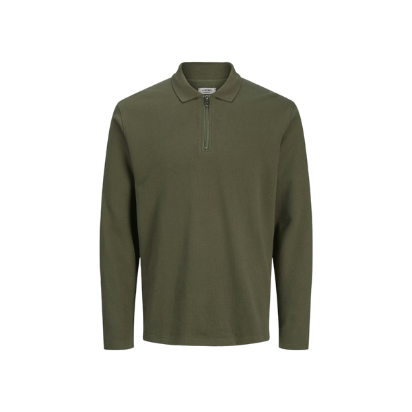 Jrebdex Zip Polo