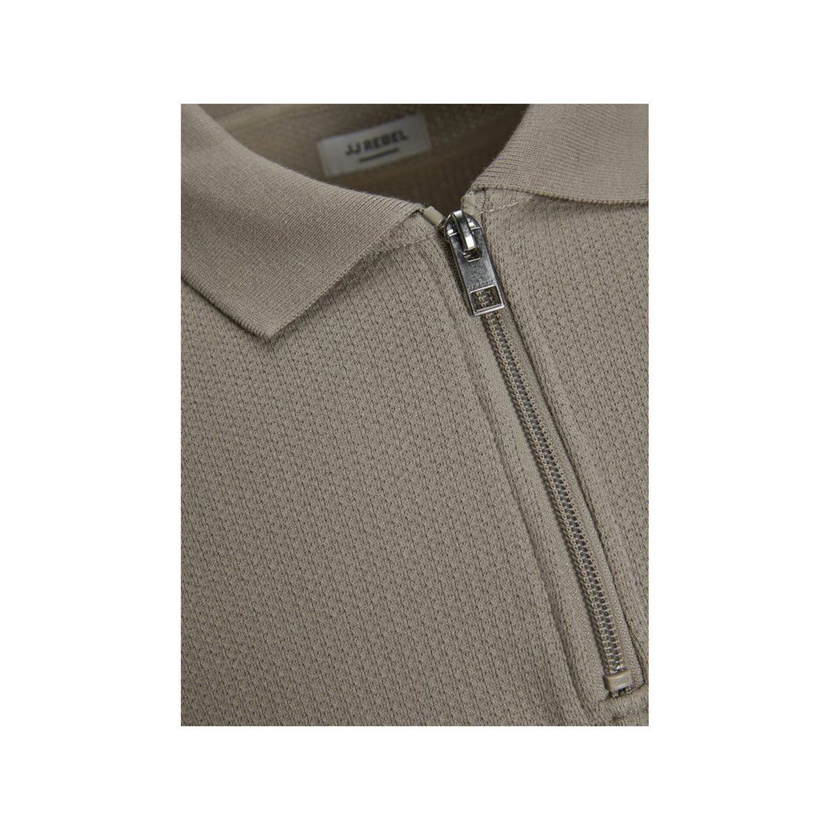 Jrebdex Zip Polo