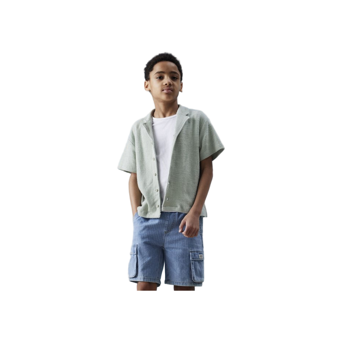 Name-it NKMHIVAJ Short Sleeve Regular Shirt