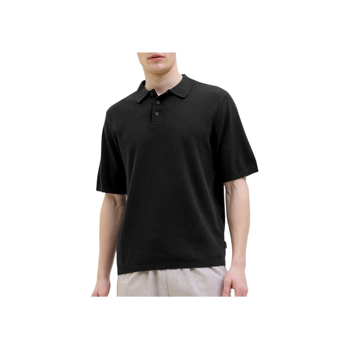 JJ Rebel Jrebcallum Knit Polo Ss Sn