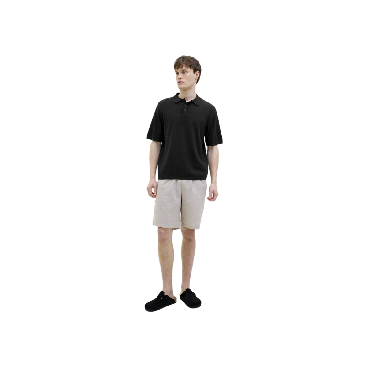 JJ Rebel Jrebcallum Knit Polo Ss Sn