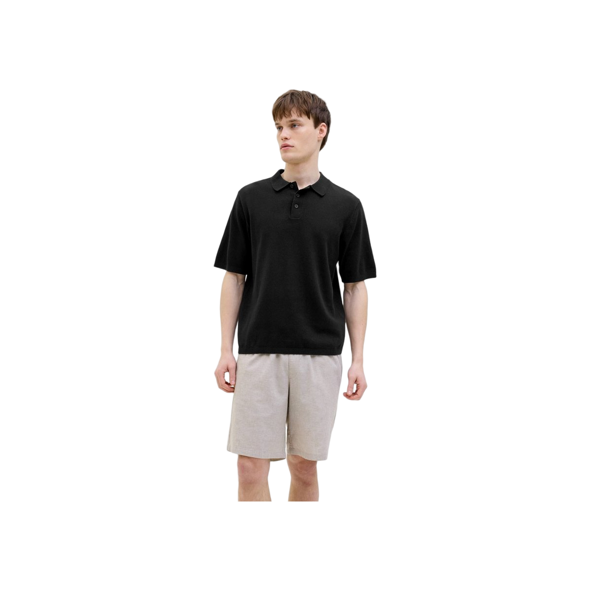 JJ Rebel Jrebcallum Knit Polo Ss Sn