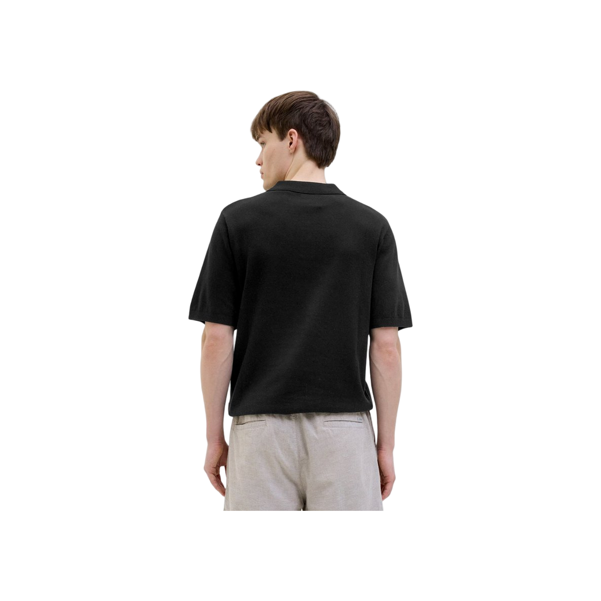 JJ Rebel Jrebcallum Knit Polo Ss Sn