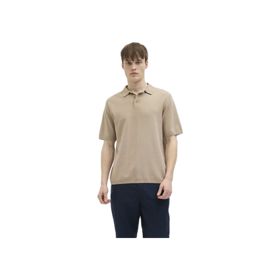 JJ Rebel Jrebcallum Knit Polo Ss Sn