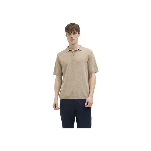 JJ Rebel Jrebcallum Knit Polo Ss Sn