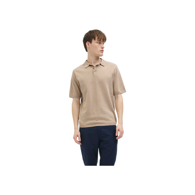JJ Rebel Jrebcallum Knit Polo Ss Sn
