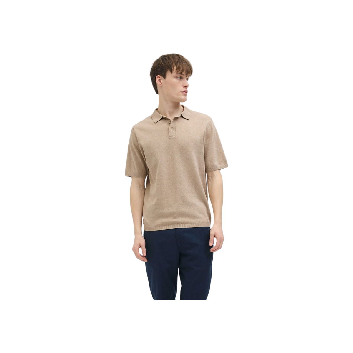 JJ Rebel Jrebcallum Knit Polo Ss Sn