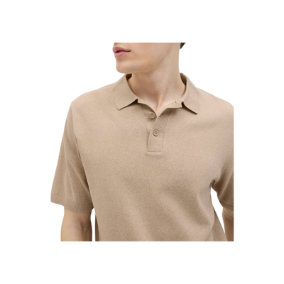 JJ Rebel Jrebcallum Knit Polo Ss Sn