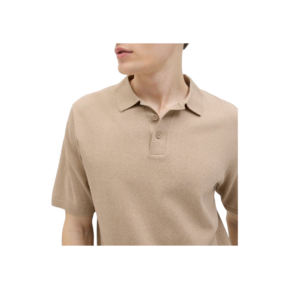JJ Rebel Jrebcallum Knit Polo Ss Sn