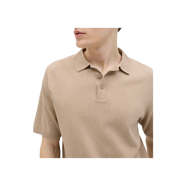 JJ Rebel Jrebcallum Knit Polo Ss Sn