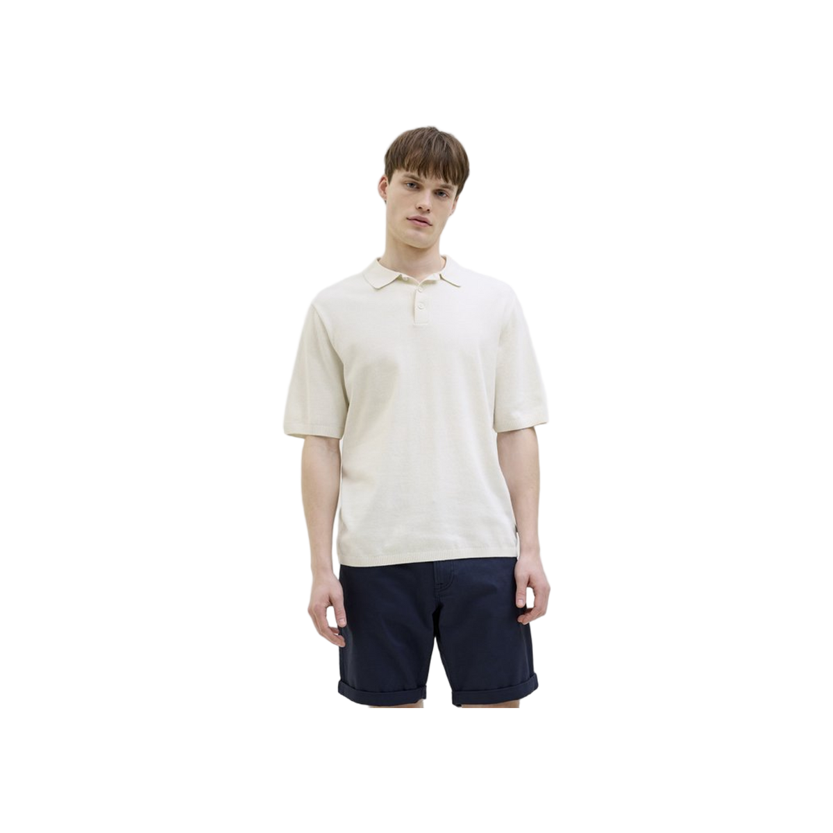 JJ Rebel Jrebcallum Knit Polo Ss Sn