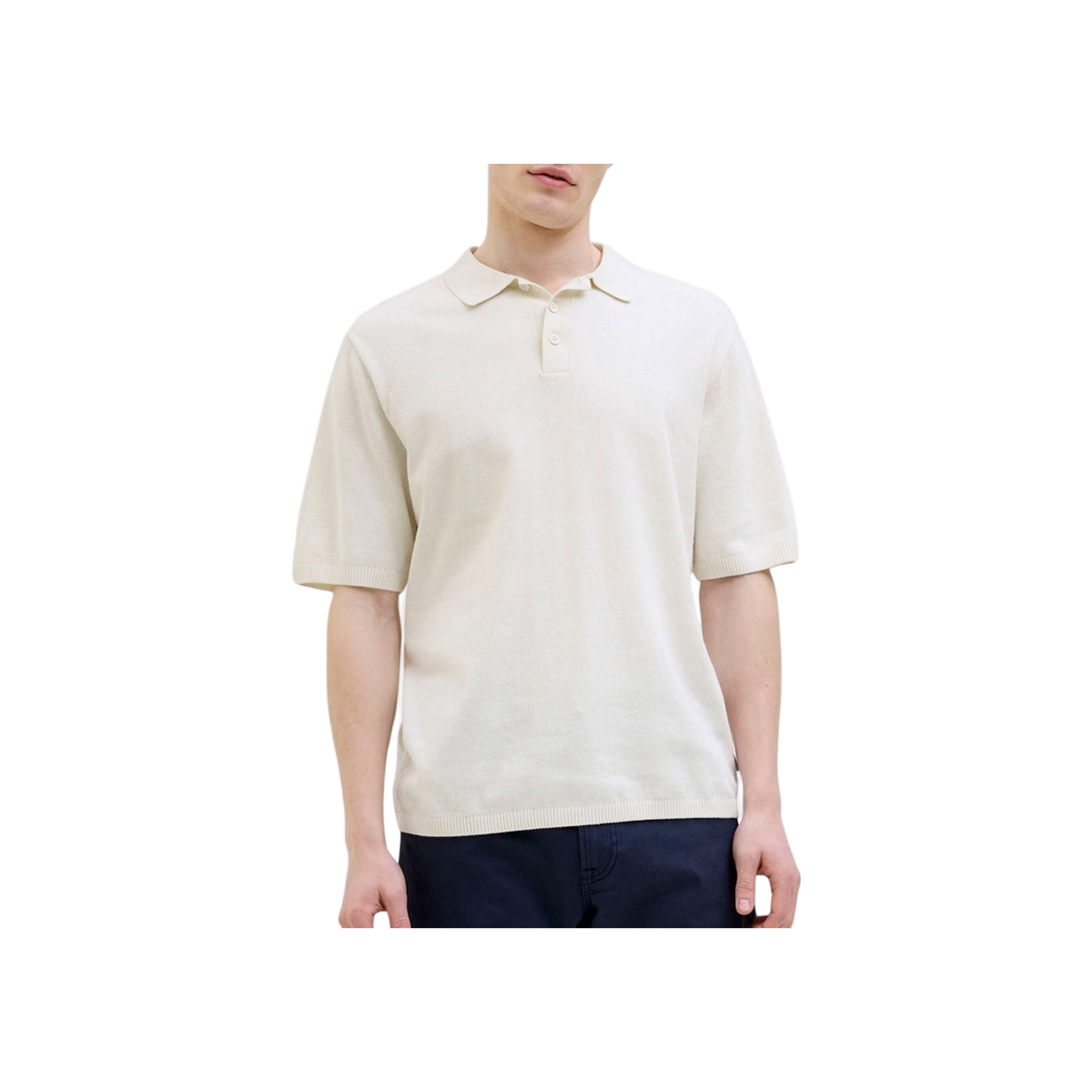 JJ Rebel Jrebcallum Knit Polo Ss Sn