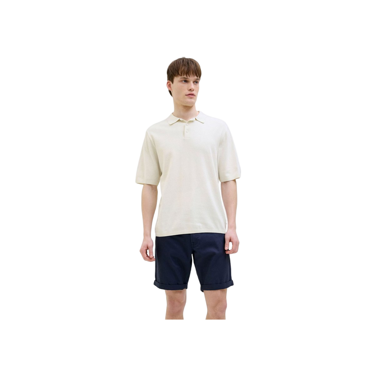 JJ Rebel Jrebcallum Knit Polo Ss Sn