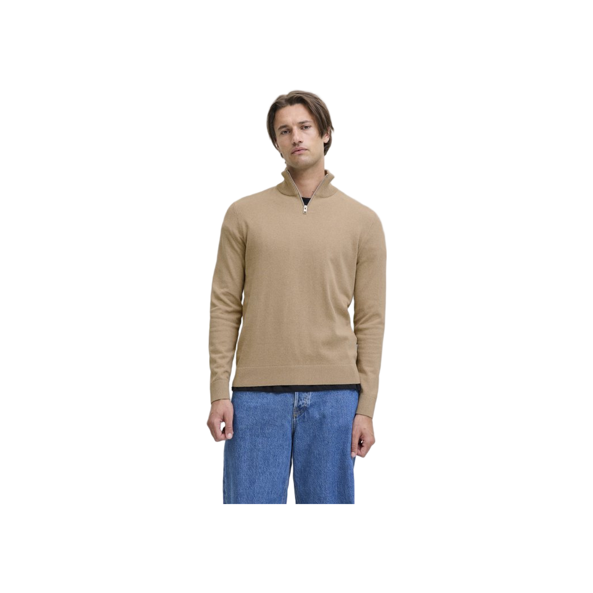 Jrebcallum Knit Half Zip Sn