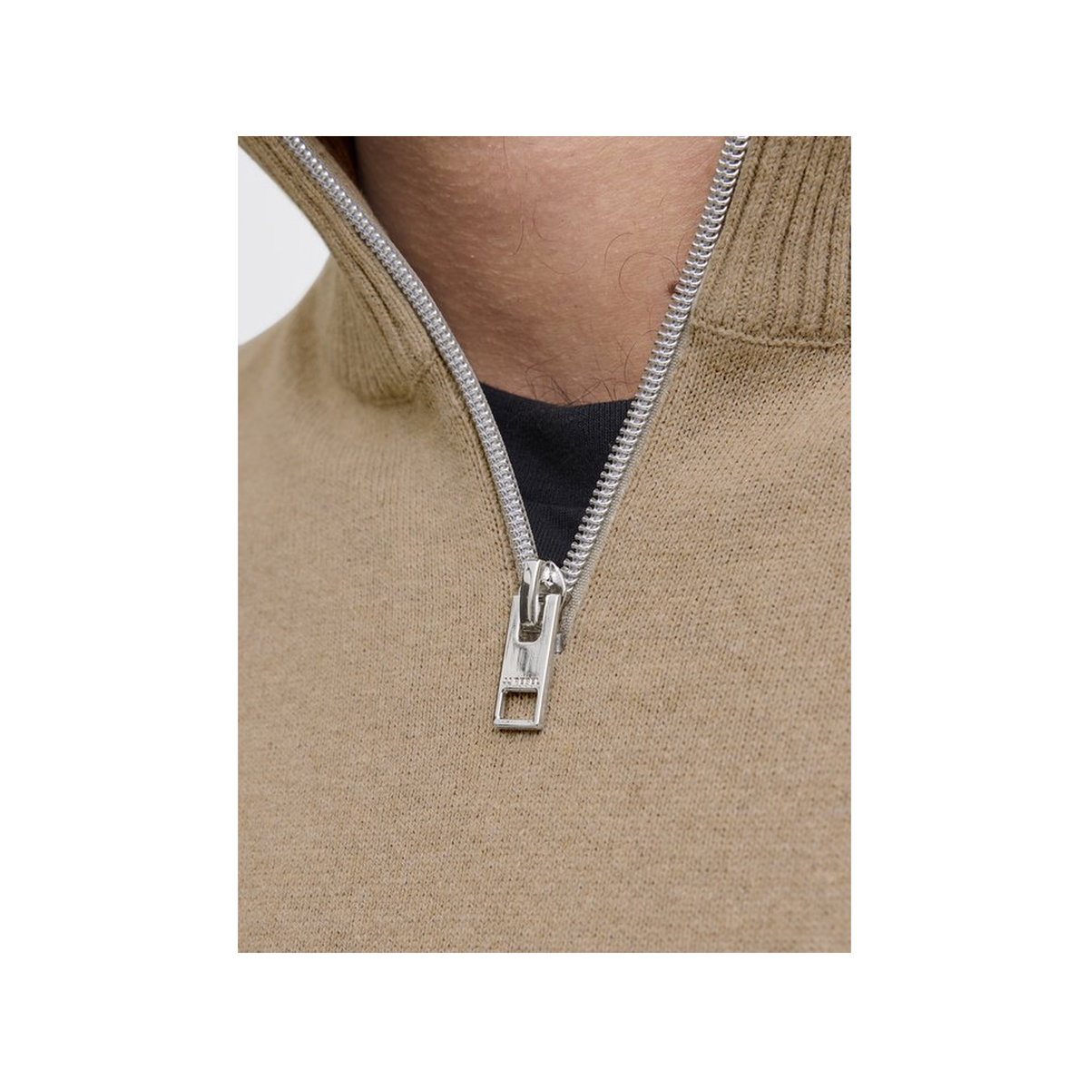 Jrebcallum Knit Half Zip Sn