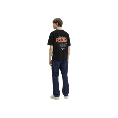 JJ Rebel Jrebjim T-Shirt Korte Mouw Crew Neck