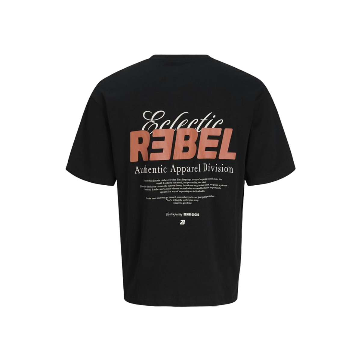 JJ Rebel Jrebjim T-Shirt Korte Mouw Crew Neck