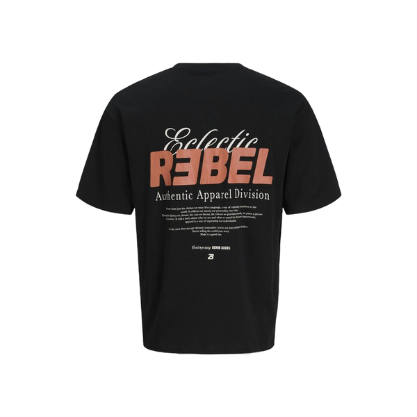 JJ Rebel Jrebjim T-Shirt Korte Mouw Crew Neck